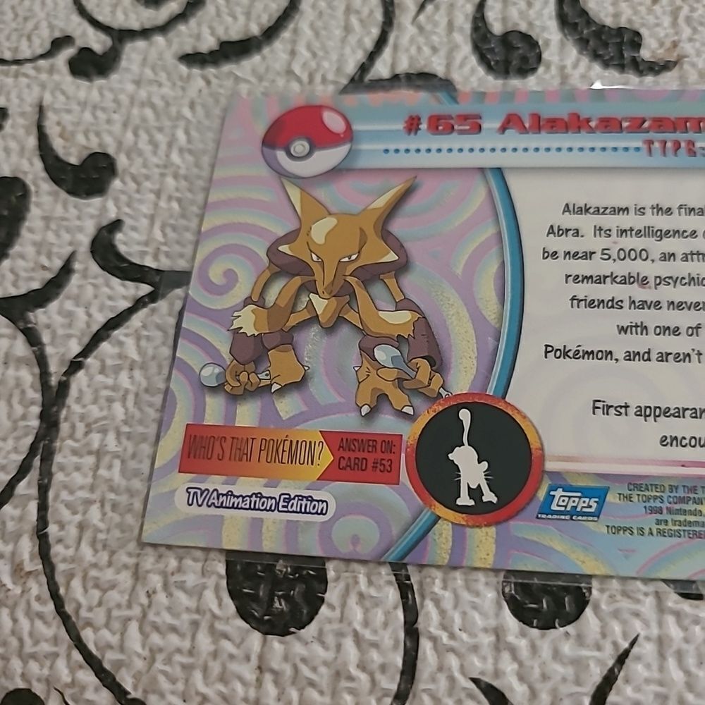 Pokémon Trading Card # 65 - Picture 3 of 4